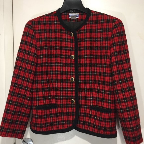 VINTAGE PENDLETON CLASSIC PLAID JACKETS SIZE 14 - Picture 4 of 6